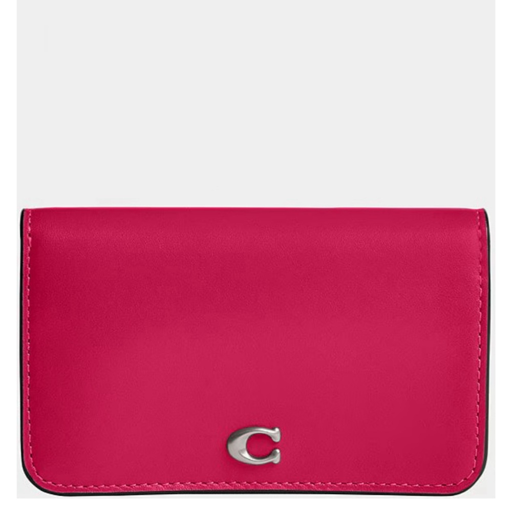 Coach Slim Card Case ~Dragon Fruit